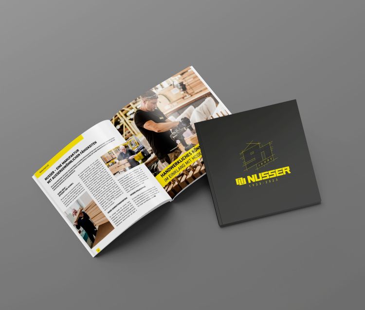 90-year brochure